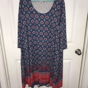 Derek Heart 3X plus dress